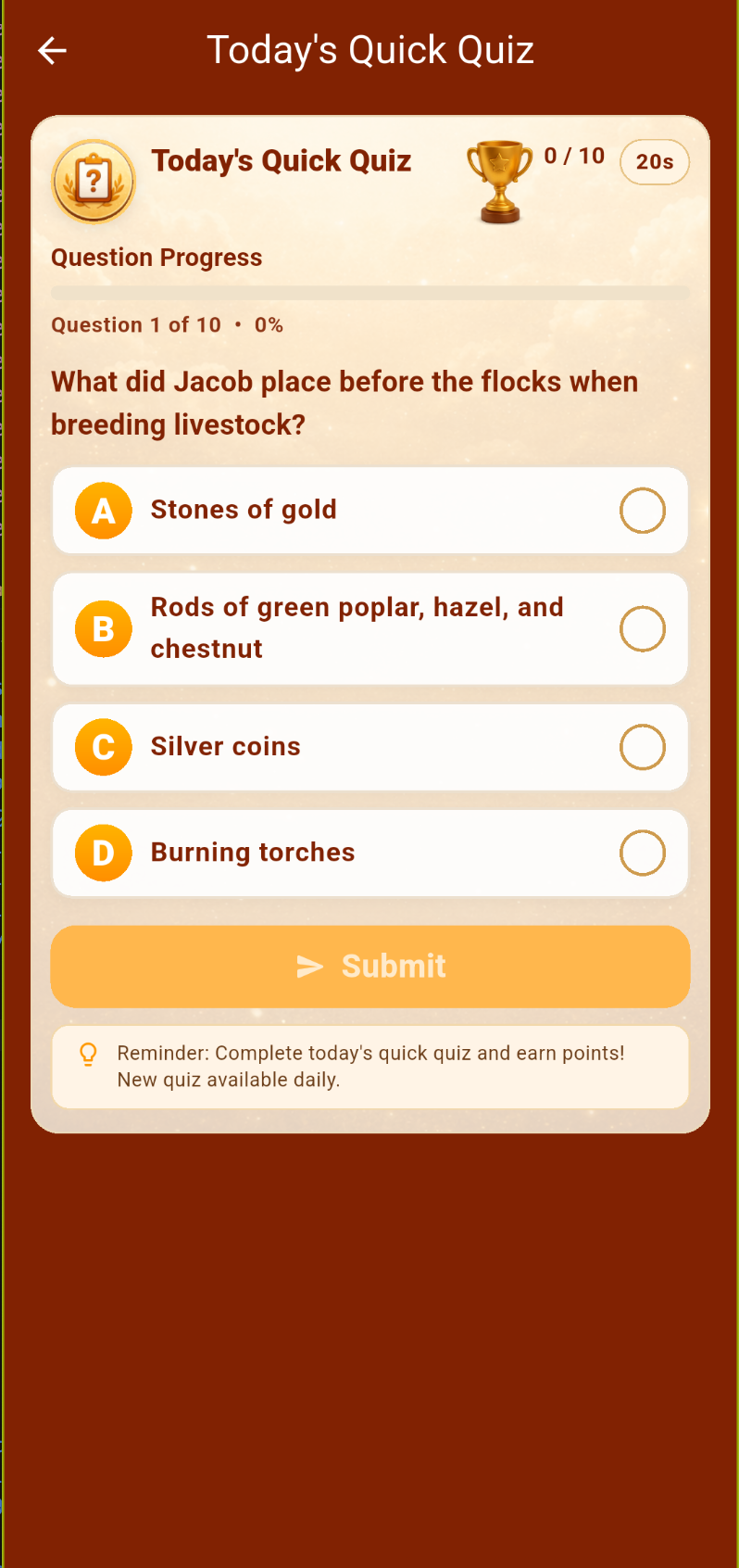Quick quiz